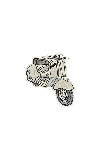 X-SHOP Gri Motosiklet Patches Arma Peç Kot Yaması