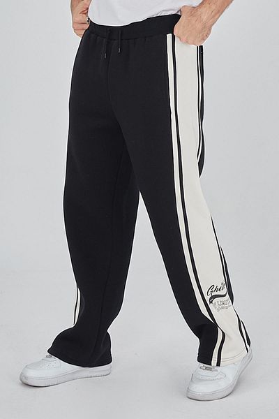 Ghetto off limits Pantaloni de trening unisex bleumarin Groovy Lines