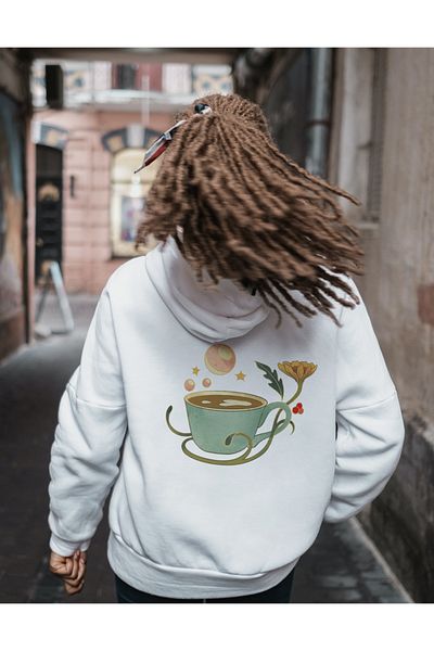 AEMİ Φούτερ Unisex Do Me A Favor με στάμπα με κουκούλα oversize