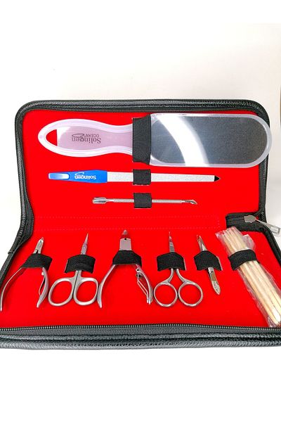 kozmetikist Manicure Set Large Comprehensive Set with Biley