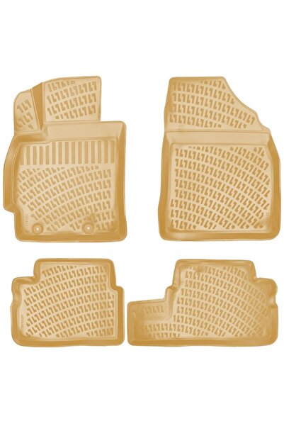 Rizline Toyota Corolla 3D Paspas BEJ Renk 3D Havuzlu Paspas 2007 - 2013 Arası...