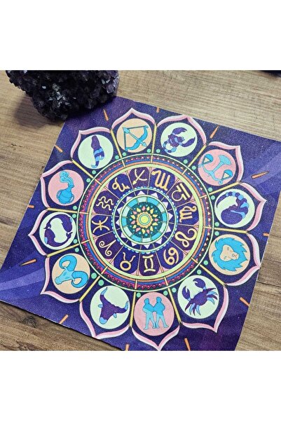 fırsatlar diyarı ابراج علم التنجيم قماش المذبح التارو / غطاء التارو 75x75 سم