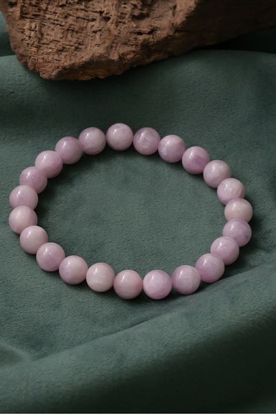 Dünya Doğal Taş Kunzit Stone Bracelet