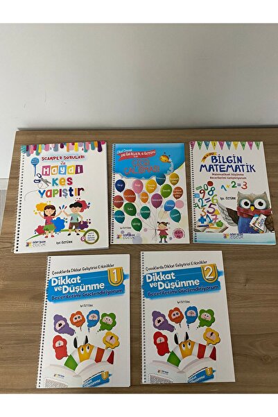 Gazi Kırtasiye 4-6 Yaş Bilişsel ve Motor Gelişim (BMG) Kazanım Seti / 5 Kitap...