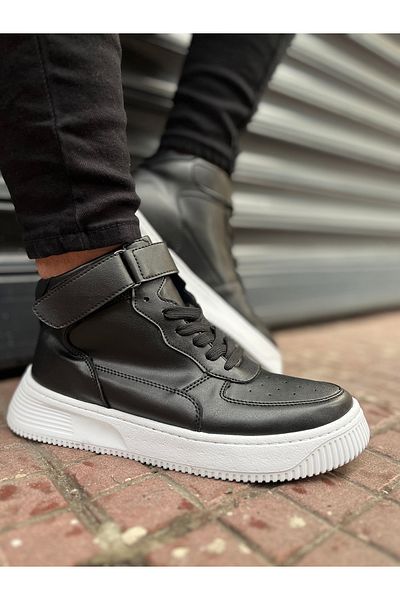 LETOON Leon01 Herrenstiefel mit Klettverschluss