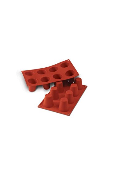 Globy قالب مافن بركاني من السيليكون 8 قطع