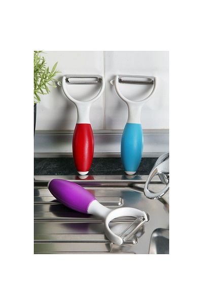 Kazanabil COLORFUL SILICONE HANDLE VEGETABLE PEELER