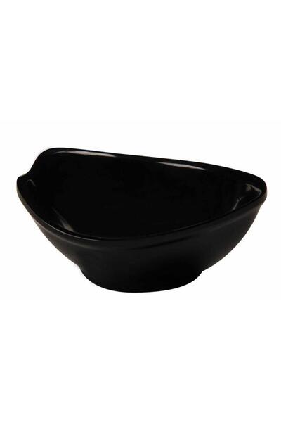 Globy Melamine Mini Bowl, 9.5x7.5 Cm, Black 6-Piece