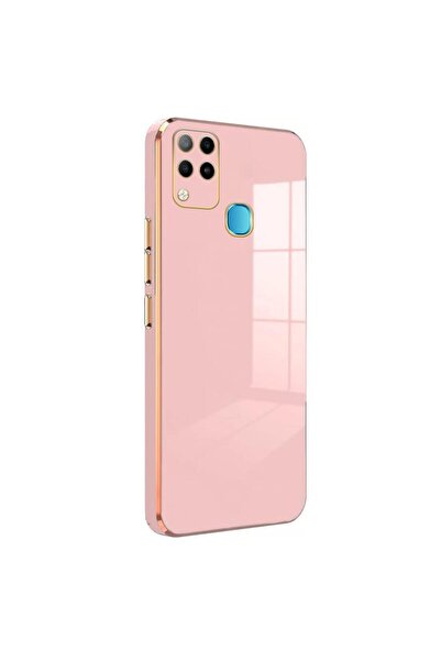 Microsonic Infinix Hot 10T Kılıf Olive Plated Pembe