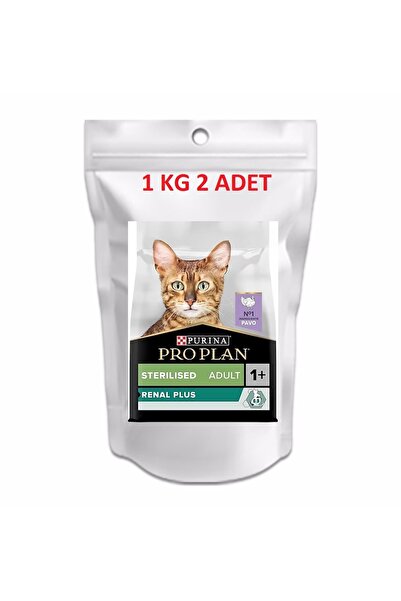 Pro Plan Hindili Kısır Kedi Maması Özel Paketleme 1 kg x 2 - Toplam 2 kg