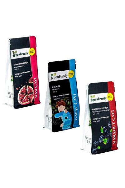 prafendy NAR - HAPŞU - KARADUT ÇAYI, GERÇEK MEYVE TANELİ 3 x 250 Gr