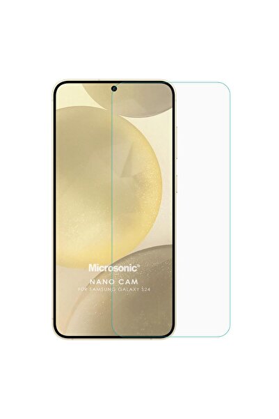 Microsonic Samsung Galaxy S24 FE Nano Glass Cam Ekran Koruyucu