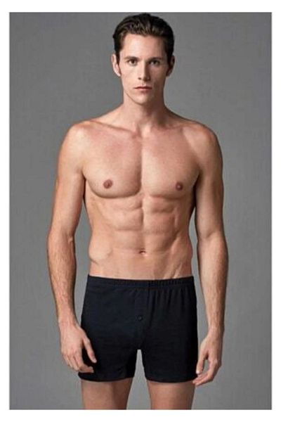 Eros Χτενισμένο βαμβακερό 2 τεμάχιο Boxer ERS033