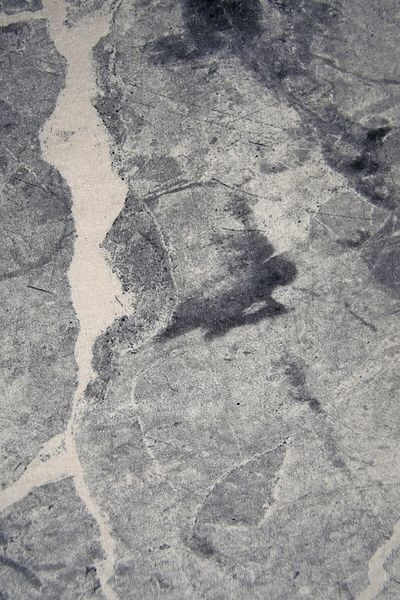 Dijidekor Covor Rotund Lavabil Antialergic Granit Gri 140X140