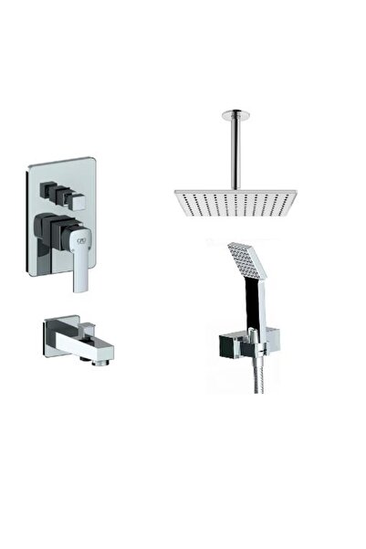 GPD مجموعة صنبور الحمام المدمجة بالكامل Pedra MTA160 5