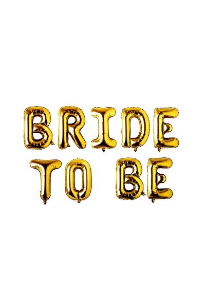 Bkmc FLAT BRIDE TO BE GOLD SET BALLOON