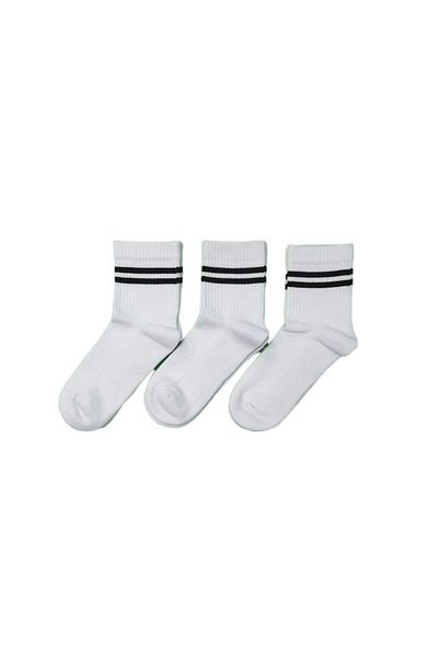 hefox 3 Pairs Men's Sole Bottom Towel Seamless Quality Striped Sports Socks Set By Elegant