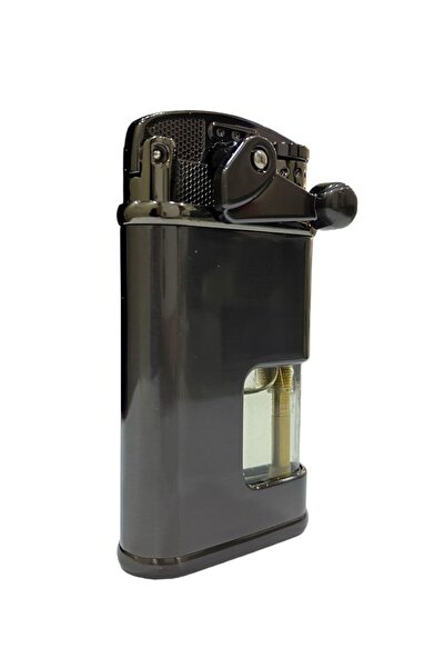 Elif Pürmüzlü Kırmızı Mavi Işıklı Çakmak Füme 709402