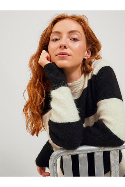 JJXX Pulover de damă JXCHICK CREW NECK KNIT SN12246493