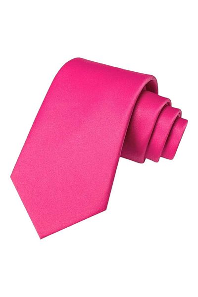 Trenderrs Men's Satin Tie - Set of 4
