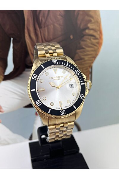 Lee Cooper GOLD JUBEL MODEL MEN'S Wristwatch 5 ATM WATERPROOF