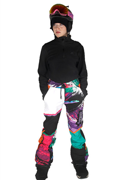 SNOWSEA SS9016 Fame Kadın Kayak Pantolonu, Kar Pantolonu