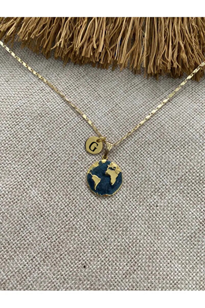 Fiamoss قلادة عالمية بتفاصيل حروف نسائية