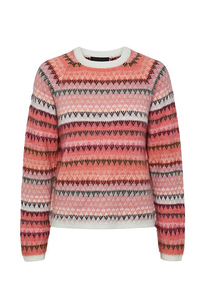 PIECES Pcfippa Ls O-Neck Knit Bc