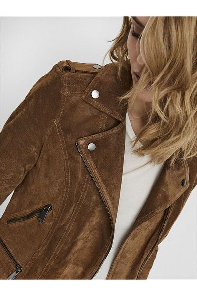 Vero Moda Jacke VMROYCE SHORT SUEDE JACKET EXC