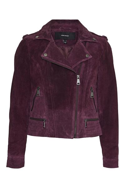Vero Moda Jacke VMROYCE SHORT SUEDE JACKET EXC