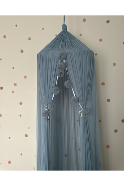 Ceremony Tül Cibinlik Pasifik Blue Bebek Çocuk Sineklik