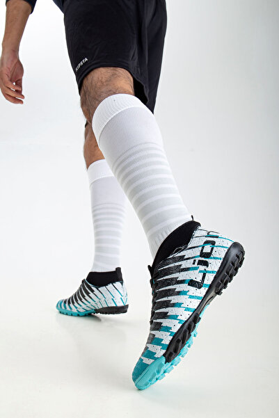 Freemax Turquoise Fremax.1455 Унисекс детски футболни обувки - изкуствена трева с чорапи