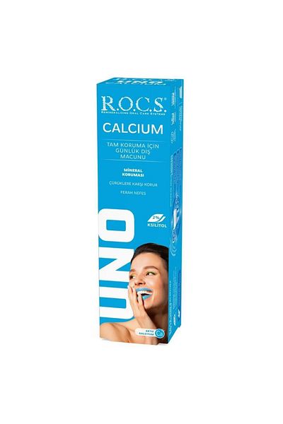 R.O.C.S. Rocs Uno Calcium Toothpaste 60 ml