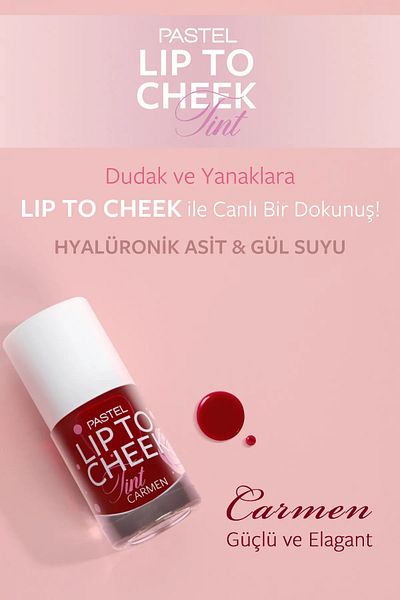 Pastel Lip To Cheek Tint 01 - Carmen