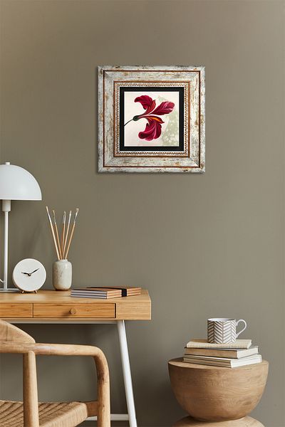 Pinecone Pictură tematică Ebru Art Pictură pe perete de piatră Decor de perete de piatră înrămată Pictură imprimată personalizată Artă de perete