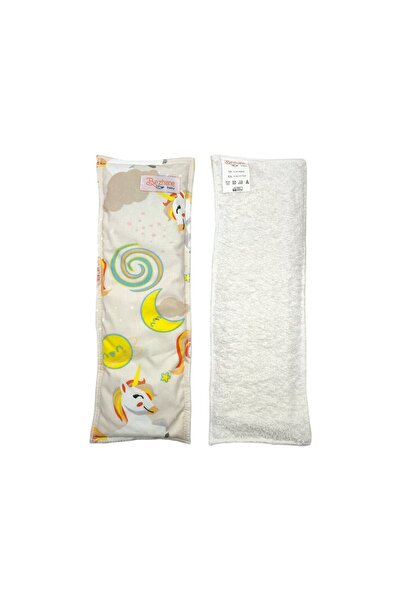 BEZHANE 7 Katlı Yıkanabilir Bebek Pedi Kapuçino Unicorn Desen 1 Numara