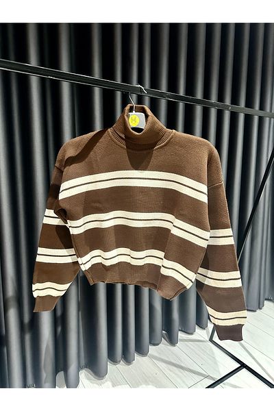 Store ModaEN New Season Striped Knitwear Sweater