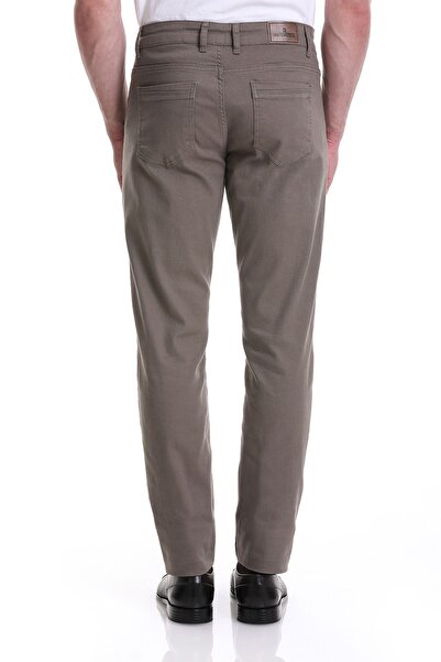 Hatemoğlu Mink Regular Fit Straight 5 Pocket Cotton Jeans