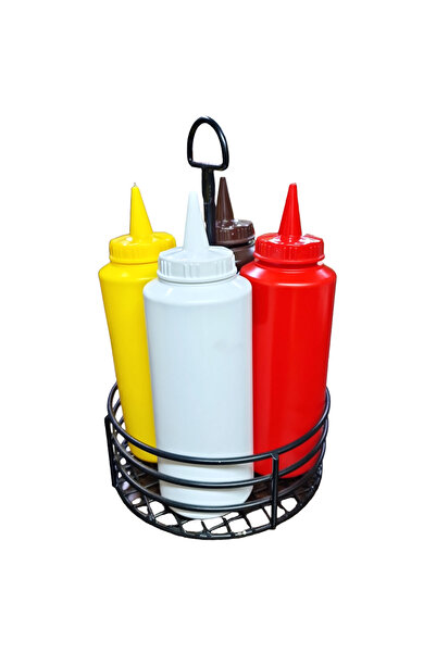 Matar Endüstriyel Mutfak Ekipmanları 4-Piece Sauce Bowl with Stand