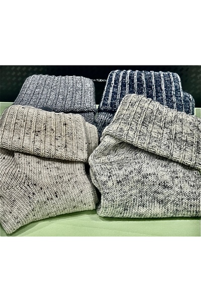 Pierre Esposito NORVEÇ YÜN ÇORAP (4çift)