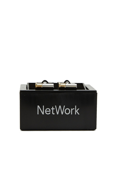 Network Silver Kol Düğmesi