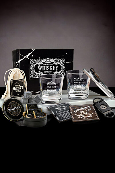 hediyemen Lüx Kalite 2’li Viski Bardağı Seti