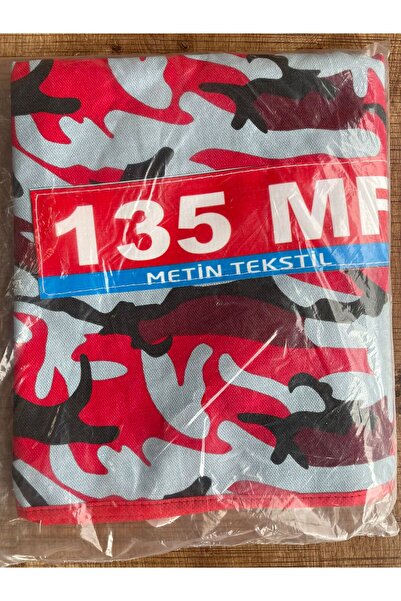 metingiyim MASSEY FERGUSON 135 KIRMIZI DESENLİ BRANDA