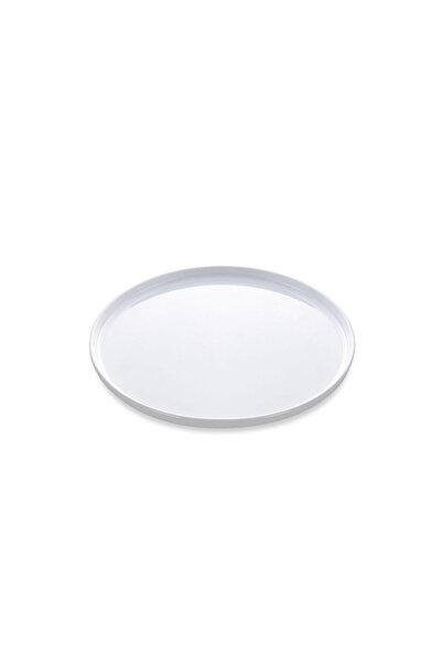 Genel Markalar Melamin X6 Adet Yuvarlak Servis 21cm Beyaz (çap:21cm Yuk:2.2cm...