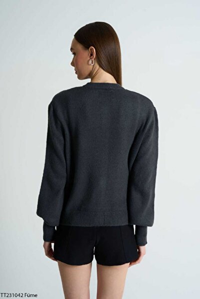 Laluvia Smoked Cardigan Athlete Double Set