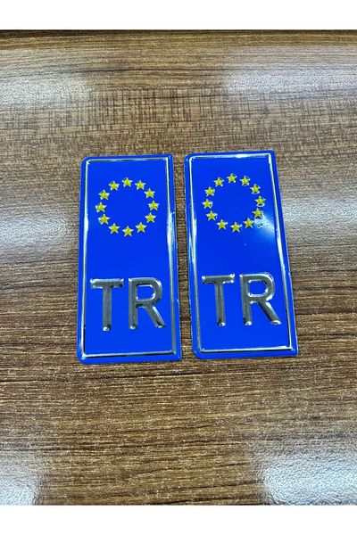 APEXİ BLUE PLATE TR WRITING COMPATIBLE FOR ALL VEHICLES