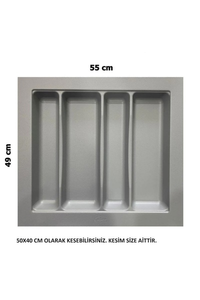 Lider 55*49 Çekmece Içi Kepçelik (50x40 ölçüsüne kadar Kesilebilir)