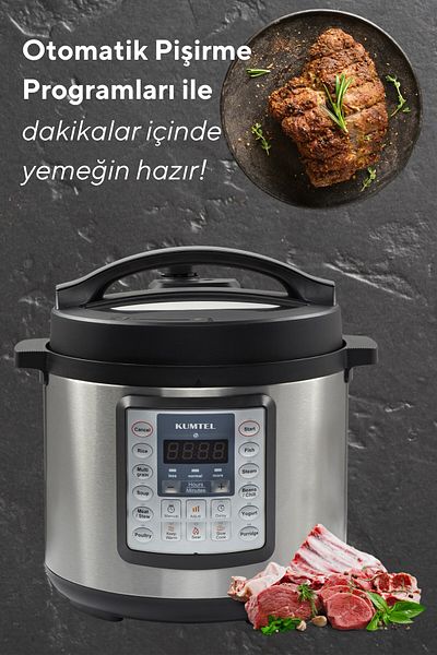 KUMTEL Kumtel Hpc-001 - Electric Pressure Turkish Cooker Hpc-01