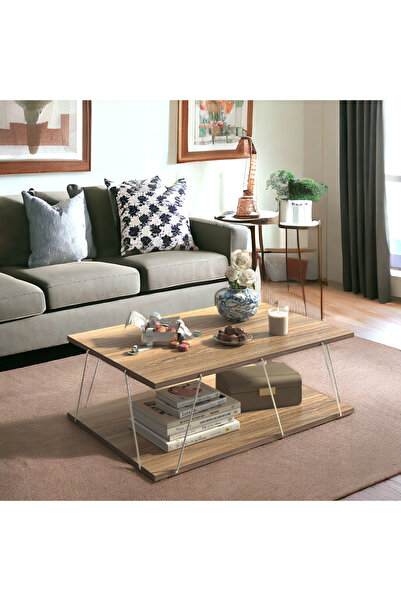 Homedora Tessa Modern Orta Sehpa Ceviz-krom