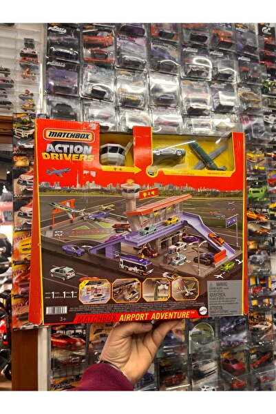 SUATESÇOCUKOTOGALERİSİ Matchbox Actıon Drıvers Havaalanı seti